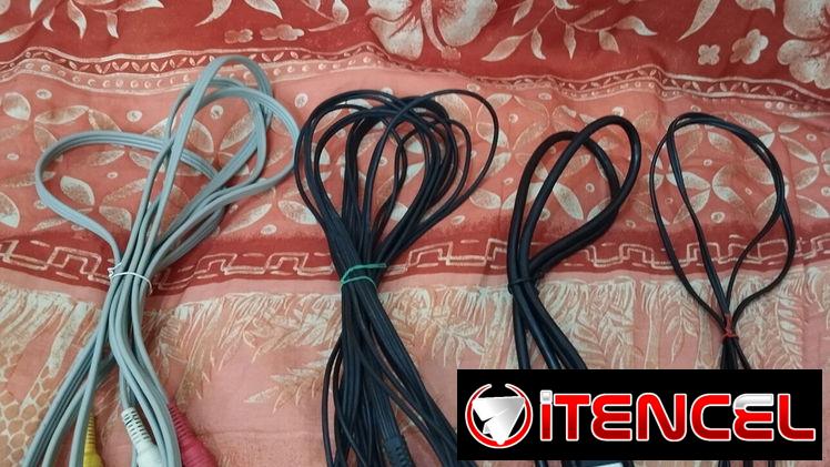 Cable Av nintendo Wii , ps1/ps2/ps3/ps4 , cable HDMI y corriente