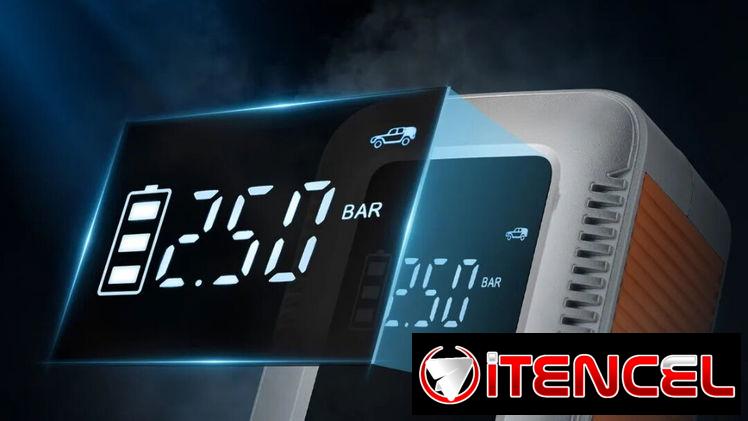Arrancador de batería de auto portátil 9000a inflador de neumáticos