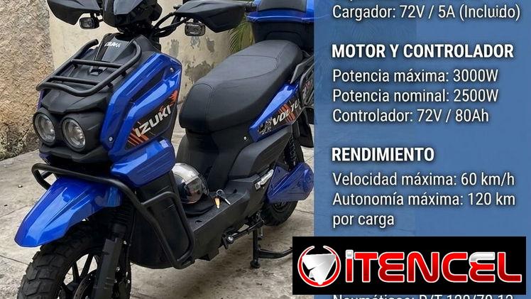 Moto Electrica Izuki🔥