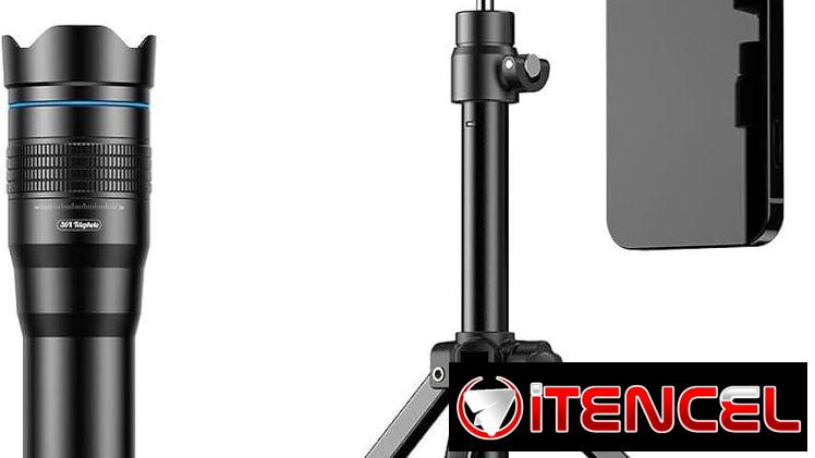 Convierte  tu IPhone 17Pro Max en una cámara profesional de alta gama Lente Apexel 36X Teleobjetivo  Lente NEEWER LS-79