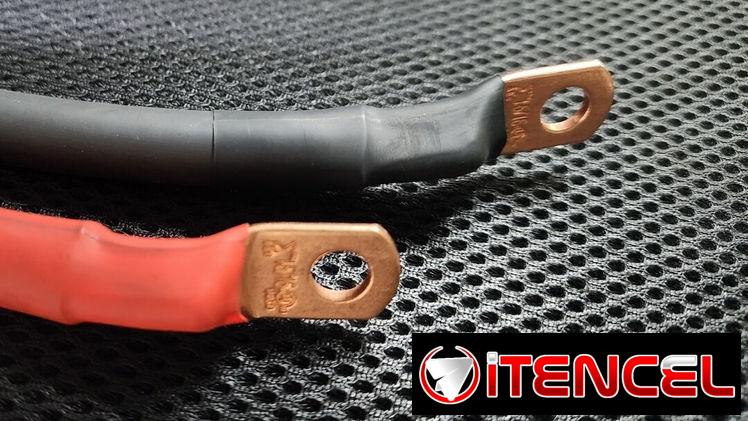 Se venden terminales de batería y cables para autos o inversores