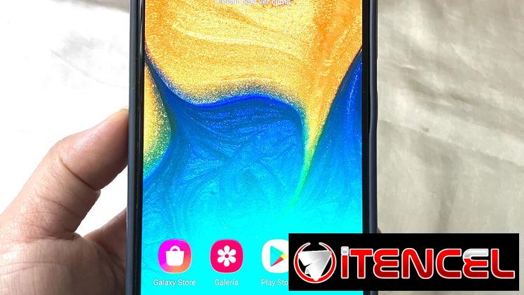 Samsung Galaxy A30 de uso