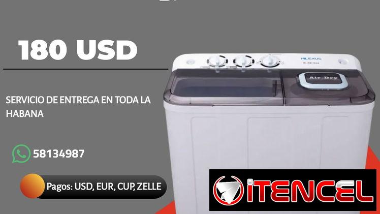 Lavadora Milexus Semiautomática 9kg Blanca