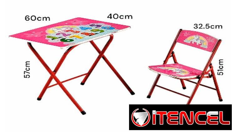 📢 Set de estudio (mesita + sillita) para los más pequeños del hogar. Importados
