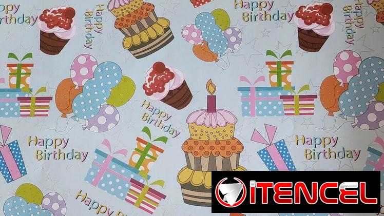 Papel regalo 70cm×50cm son 270 papeles ×35usd