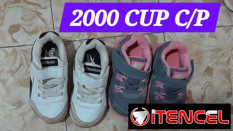 Se venden zapatos de poco uso para niñas de o a 2 años