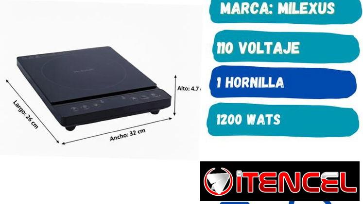 Fogón de inducción marca Milexus