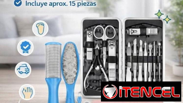 🧰 *Set de manicura y pedicura multifuncional*