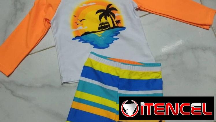 Conjunto de niño para playa o piscina
