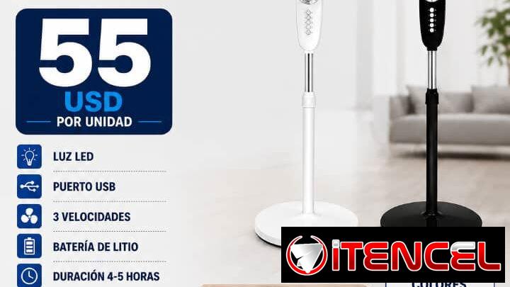 VENTILADOR RECARGABLE