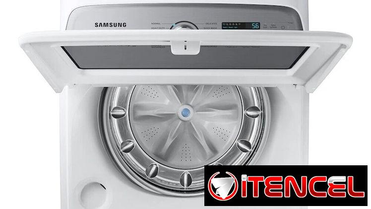 Lavadora y secadora Samsung WA52DG5400AW + DVG52DG5400W blancas (a gas)