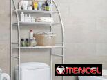 Estante organizador para baño de 3 niveles