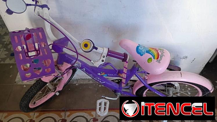 bicicleta medida 16