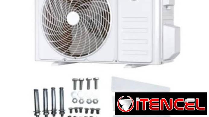 Split EKO 12000BTU con su kit de instalación