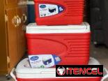 Hieleras portátil set de 4 piezas ,carpas ,sombrillas para terrazas playas,conjuntos de terrazas con sombrilla y sillas