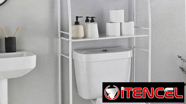 Estante organizador para baño de 3 niveles