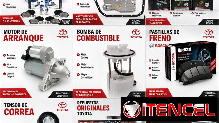 PIEZAS DE TOYOTA COROLLA, RAV4, CROS, TUNDRA LLAMAR 50639553