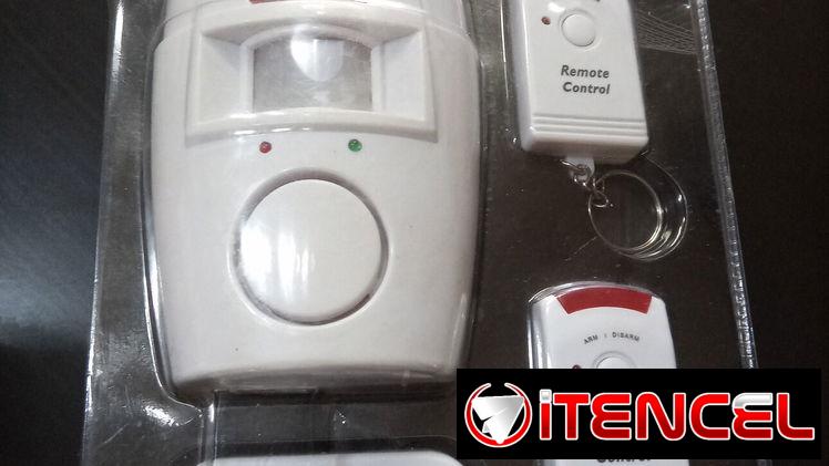 Alarma con sensor de acercamiento.