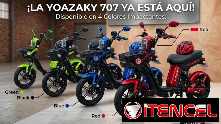 BICIMOTO YOAZAKY 707 LLEVATELA A CASA AHORAAA….‼️‼️‼️ Wa.me/+5354260323 📱‼️📱  ⚙️ESPECIFICACIONES:  ✅ 3000W – 48V – 4