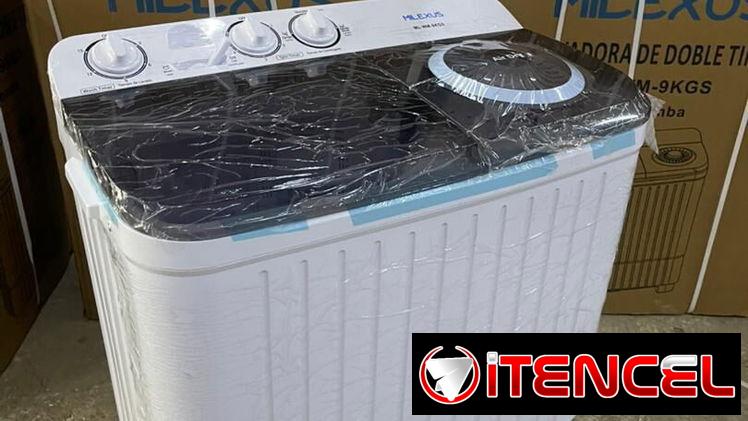 Lavadora Semiautomática Milexus 9KG $235 USD Transporte incluido
