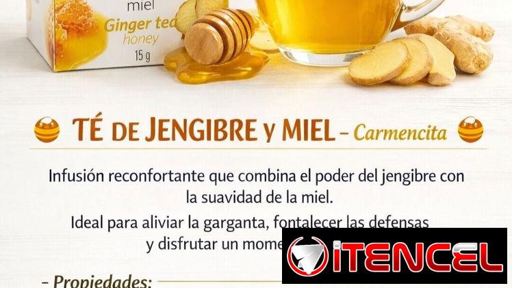 Té de jengibre y miel 🍂🍯