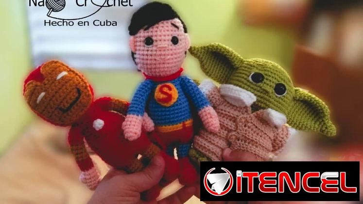 Se confeccionan superhéroes y personajes manga por encargo,todo a crochet. Escribe al 58473244 por DM vía WhatsApp.