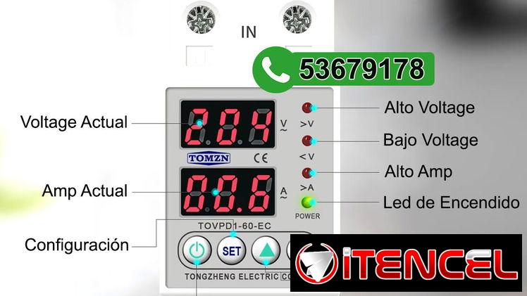 Protector voltaje 110V 63A