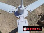 Ventilador de Techo BRAVO KING 56 pulgadas color Blanco 110V precio $80 USD Transporte Incluido
