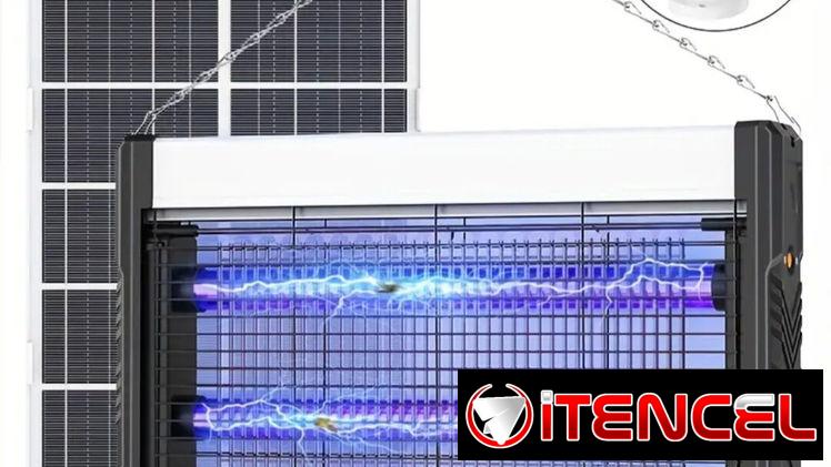 Aniquilador de mosquitos (insectos molestos) profesional, con energía Solar