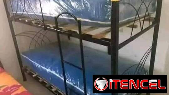 Litera personal con colchón de muelle. Entrega a domicilio sin costo adicional en toda la Habana.