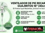 Ventilador de Pie Recargable Guajiritos de 16″(Modelo G-82024V1)
