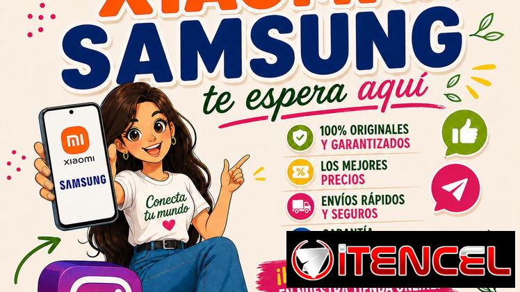 Tienda de moviles NUEVOS Y CON GARANTÍA,  Primera mano , mensajeria gratis y accesorios de regalo.