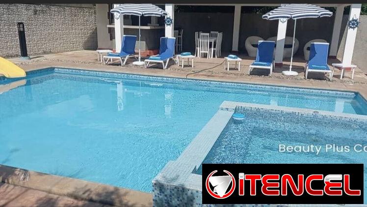 Renta de casas con piscina en la Habana. Casa en Boca Ciega. Respaldo eléctrico y habitaciones climatizadas🦋