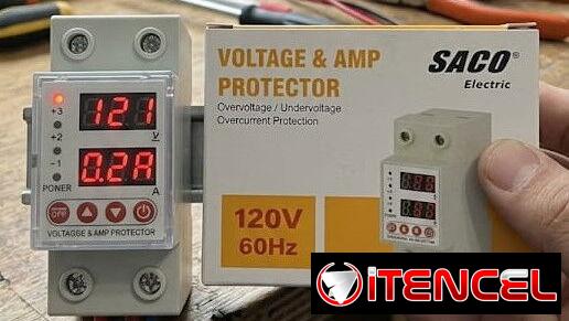 Protector de voltaje y amperaje 110V