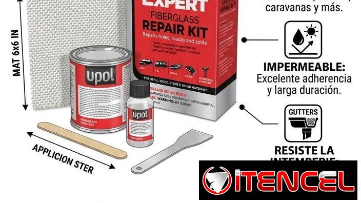 kit de reparación de fibra de vidrio U-Pol Expert
