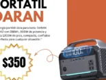 Estación de Energía Portátil DARAN NEOK2 600W / 288Wh LiFePO4
