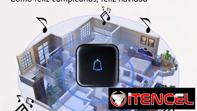 Timbre Inalámbrico LeadGo IP66 1000ft 66 Tonos 115dB con Modo Silencioso y LED 🌐 14.89 USD