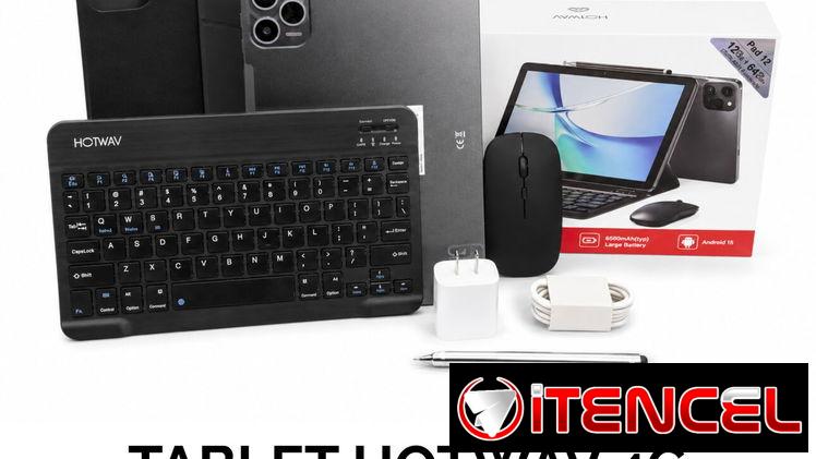 Tablet Hotwav 4G Ram 12GB Almacenamiento 64GB Batería 8000 mAh x 169 USD