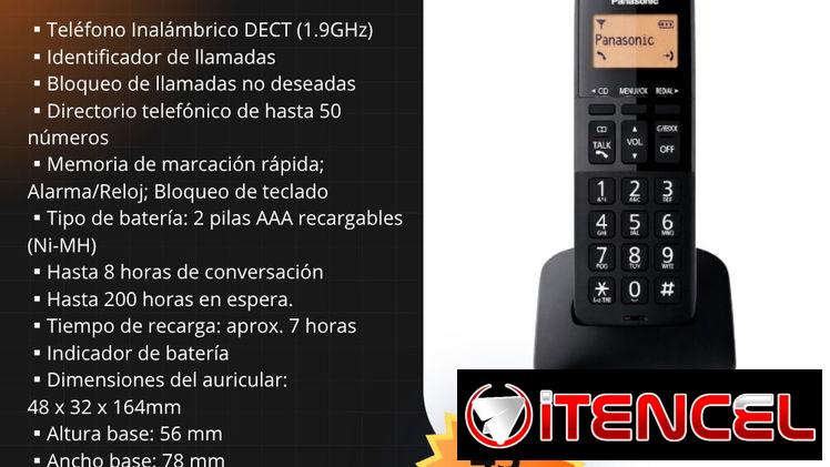Teléfono Inalámbrico PANASONIC KX-TGB3100LAB