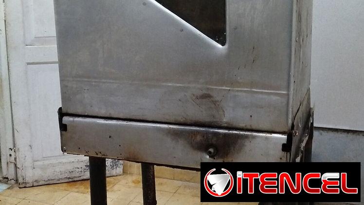 Horno de Gas de acero inoxidable