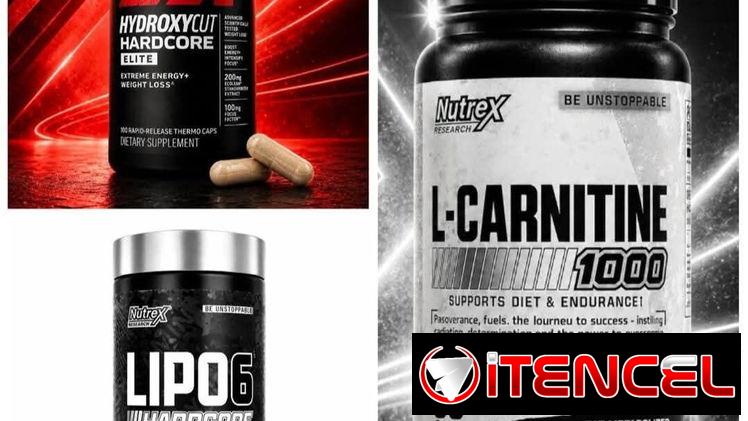 Hidroxicut, L-carnitina, lipo-6 quemadores de grasa