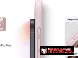 Liquid Silicone Case para iPhone 16 Pro Max – Pink | videojuegoshabana.com