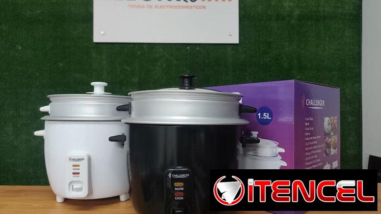 Arrocera Vaporera Challenger 1.5 Litros – Cocción Saludable 🍚