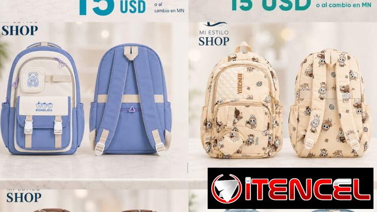 🟩Variedad de mochilas🟩
