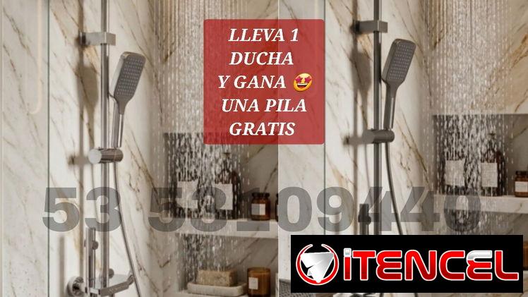 Duchas modernas mezcladoras
