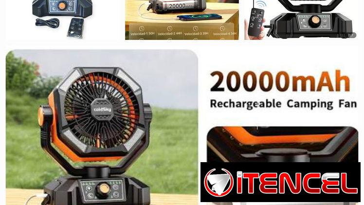 Ventilador Recargable
