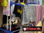 Tendedero plegable con ruedas