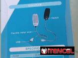 Lámpara 28 LED puerto USB