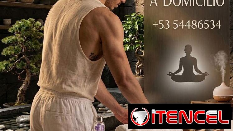 💆‍♂️ Masaje Relajante de Cuerpo Completo a Domicilio – 20 USD 🌌