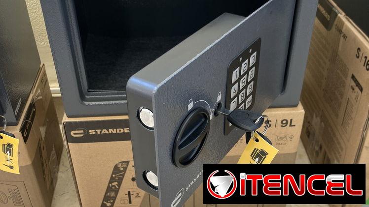 Caja fuerte *** tamaño mediano —-